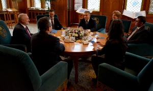 Састанак министра Дачића са премијером Мађарске