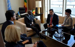 Састанак министра Дачића са председавајућим СБ УН, амбасадором Сенегала при УН-у