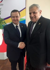 Министар Дачић са премијером Египта