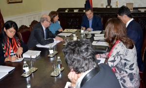 Sastanak ministra Dačića sa  Margaridom Markeš
