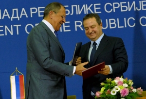 Potpisivanje sporazuma ministra Dačića i ministra Lavrova 