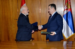 Sastanak ministra Dačića sa Ibrahimom Al-Jafarijem