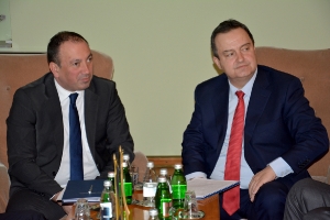 Sastanak ministra Dačića sa MSP BiH, Igorom Crnadakom