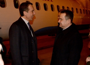 Министар Дачић дочекао канцелара Аустрије