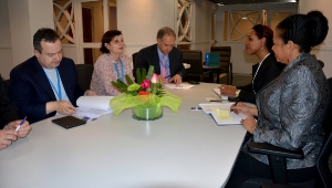 Састанак министра Дачића са генералним секретаром Асоцијације држава Кариба