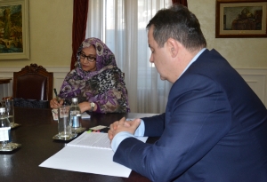 Састанак министра Дачића са амбасадорком Судана
