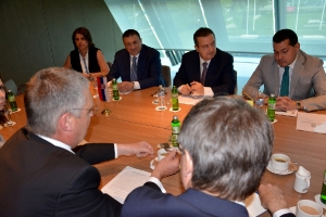 Састанак министра Дачића са државним секретаром МСП Немачке