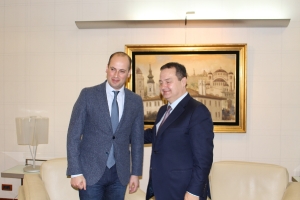 Министар Дачић дочекао министра иностраних послова Грузије