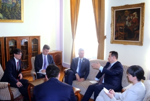 Sastanak ministra Dačića sa kanadskim generalom Endruom Leslijem