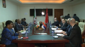 Dačića sa ministrom za spoljne odnose i međunarodnu saradnju Alanom Aime Njamitve